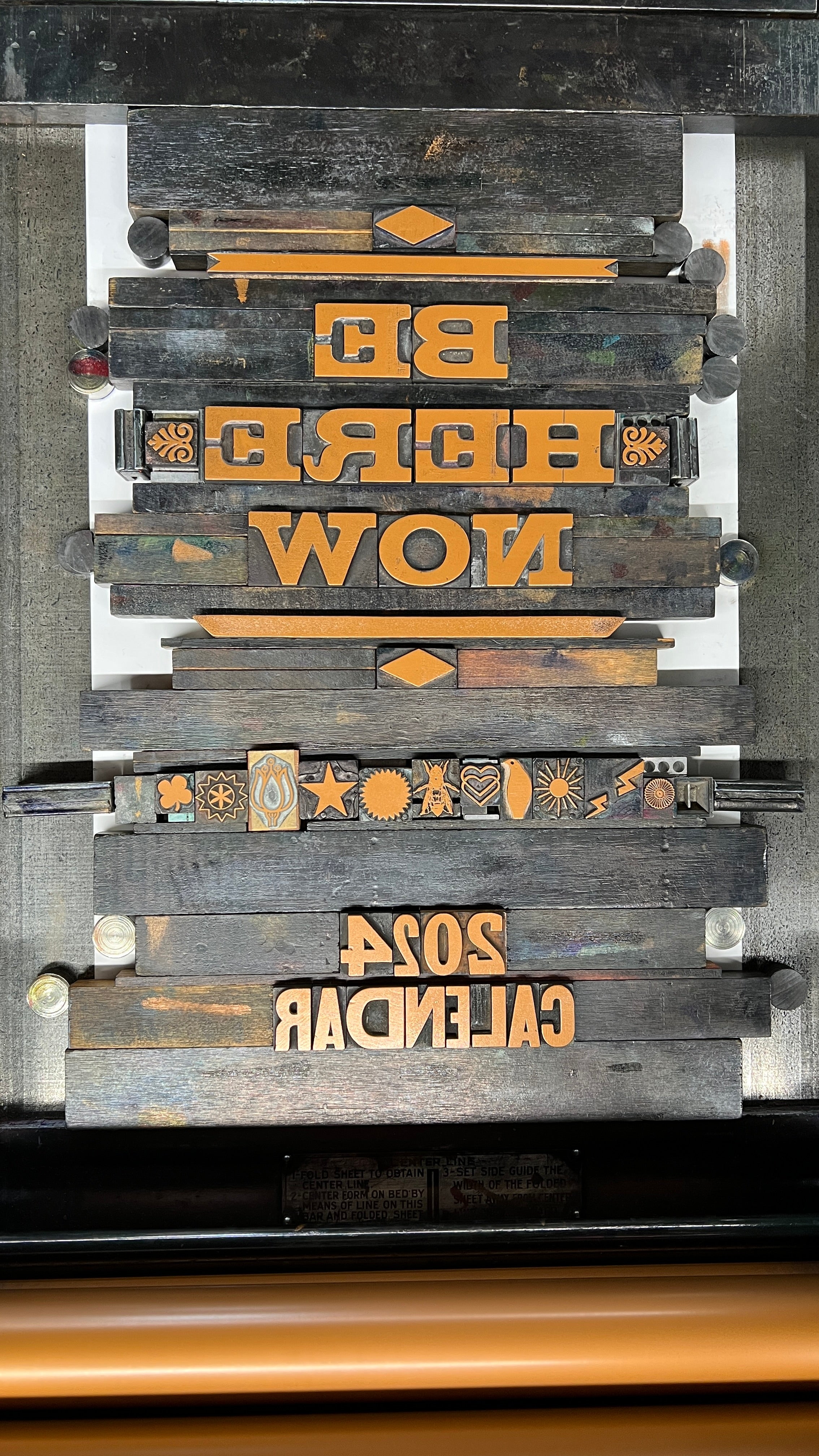 Be Here Now - 2024 Calendar – Bay View Printing Co Be Here Now - 2024 Calendar – Bay View Printing Co