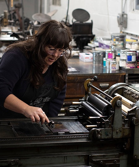 Did You Know There's a Century-Old Printing Press in Bay View?